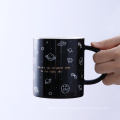 420ML Porzellantasse mit Deckel Löffel Keramik-Kaffeetassen